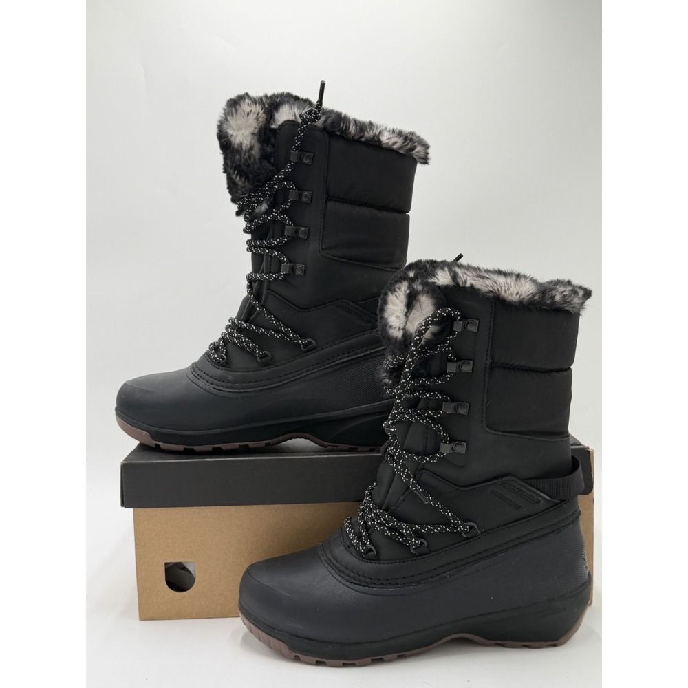 The North Face Shellista IV LUXE Waterproof Insulated Winter Boots Womens Size 8